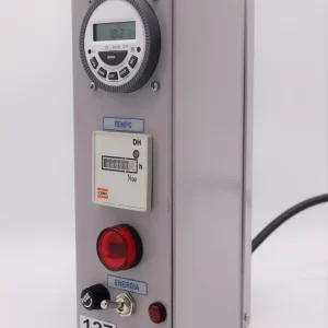 Painel de Controle para amostrador de grande volume, com controlador de vazão, 110 V/60Hz.