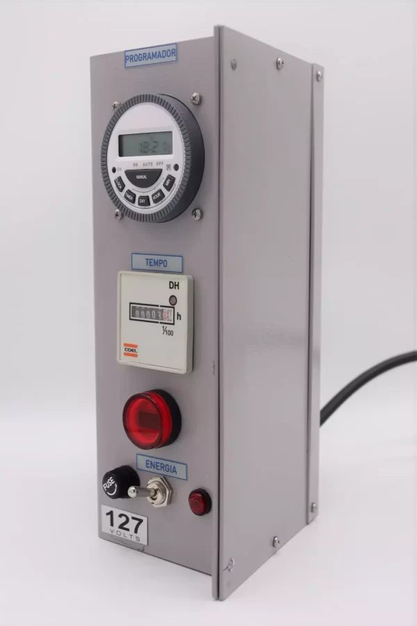 Painel de Controle para amostrador de grande volume, com controlador de vazão, 110 V/60Hz.