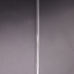 Tubo de vidro borosilicato, 1230 mm, 10x7 mm, parede 1,5mm.