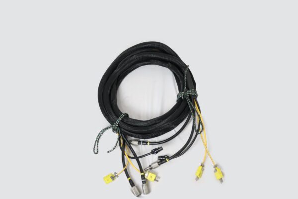 Cordão auxiliar, 6,0 m, conexões elétricas, termopares e pneumáticas para coletor isocinético.