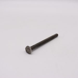 Parafuso sextavado 1/4 x 4 ", aço Inox, acompanha arruela e porca parloc.